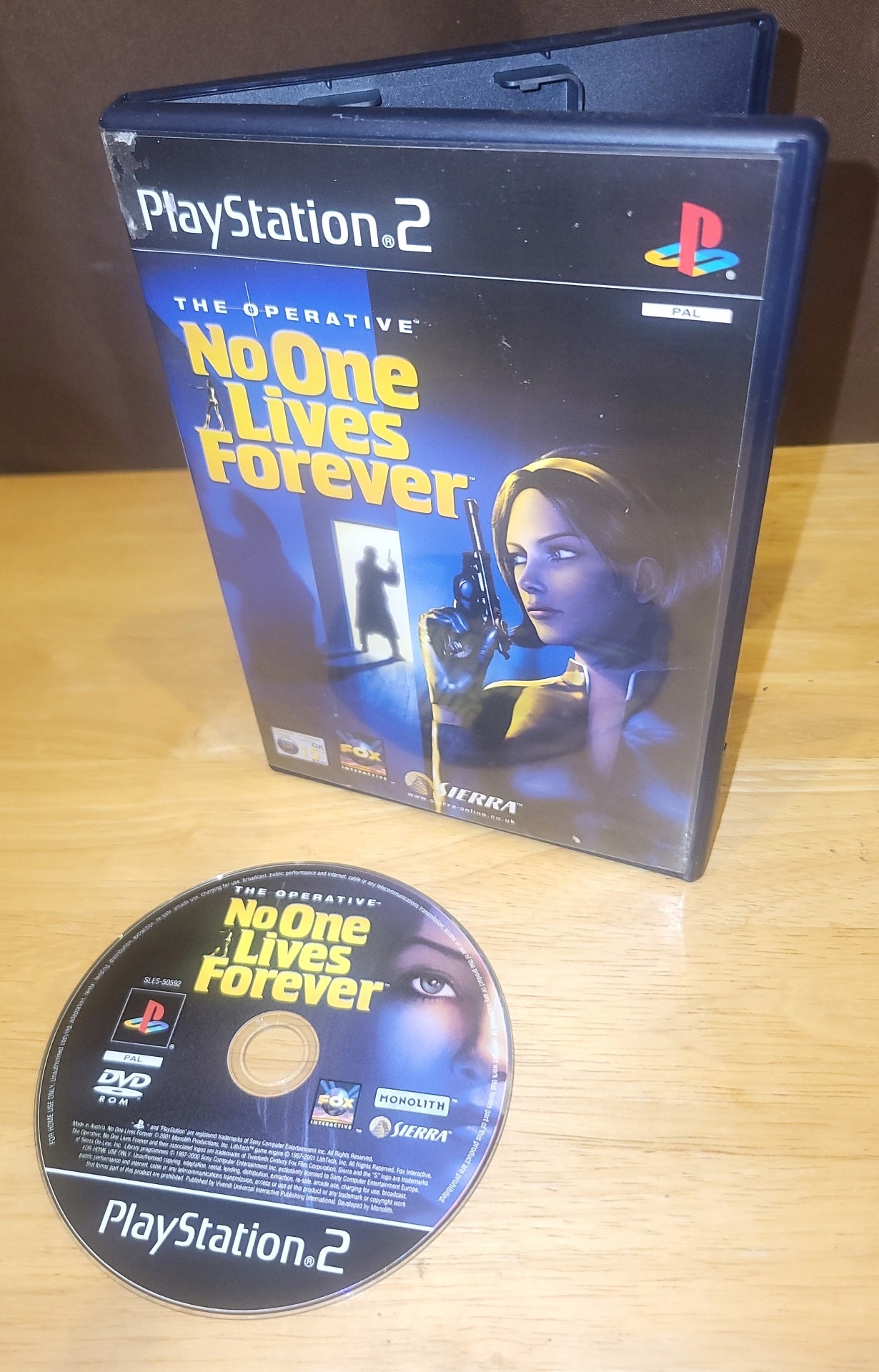 Gra THE OPERATIVE NO ONE LIVES FOREVER PS2 Sony PlayStation (PS2