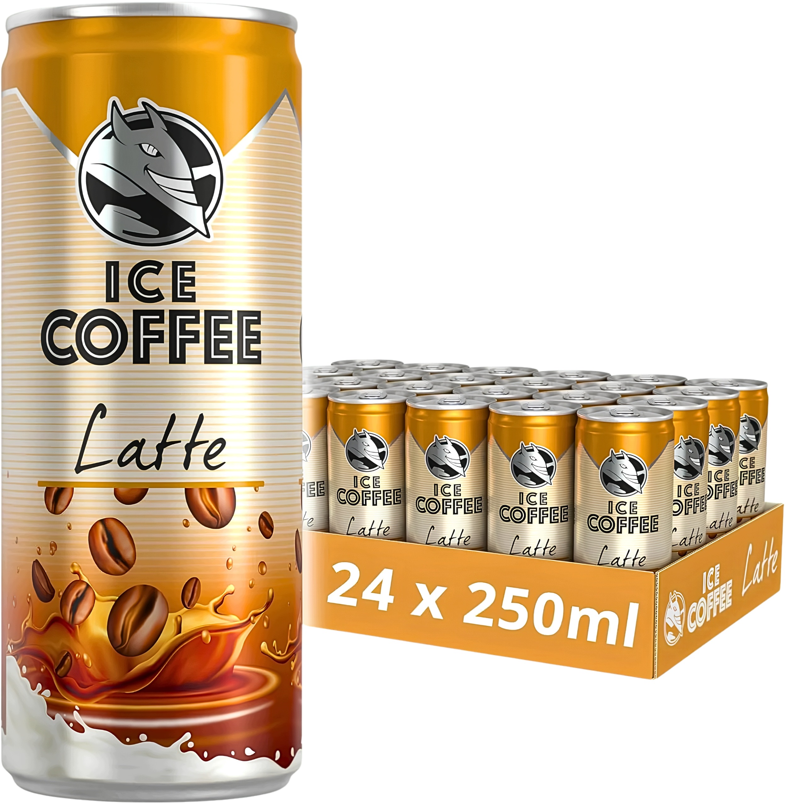 Hell Ice Coffee Latte 24×250ml