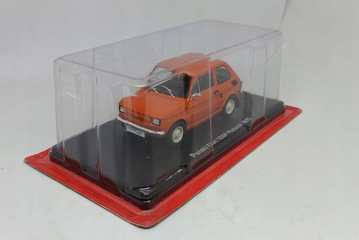 Polský Fiat 126P Batole Hachette 1:24