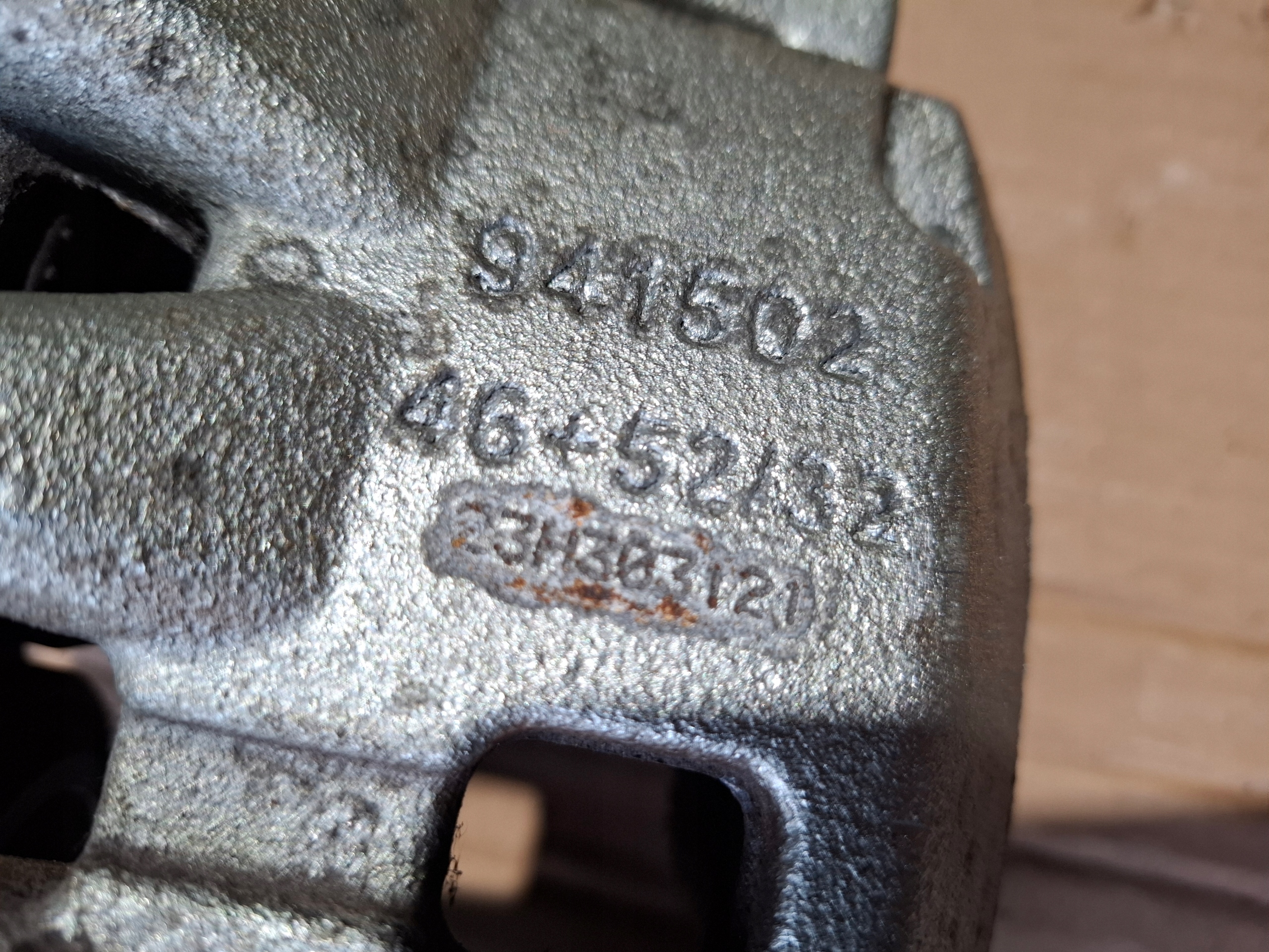caliper brake left front PEUGEOT BOXER 23r new BREMBO