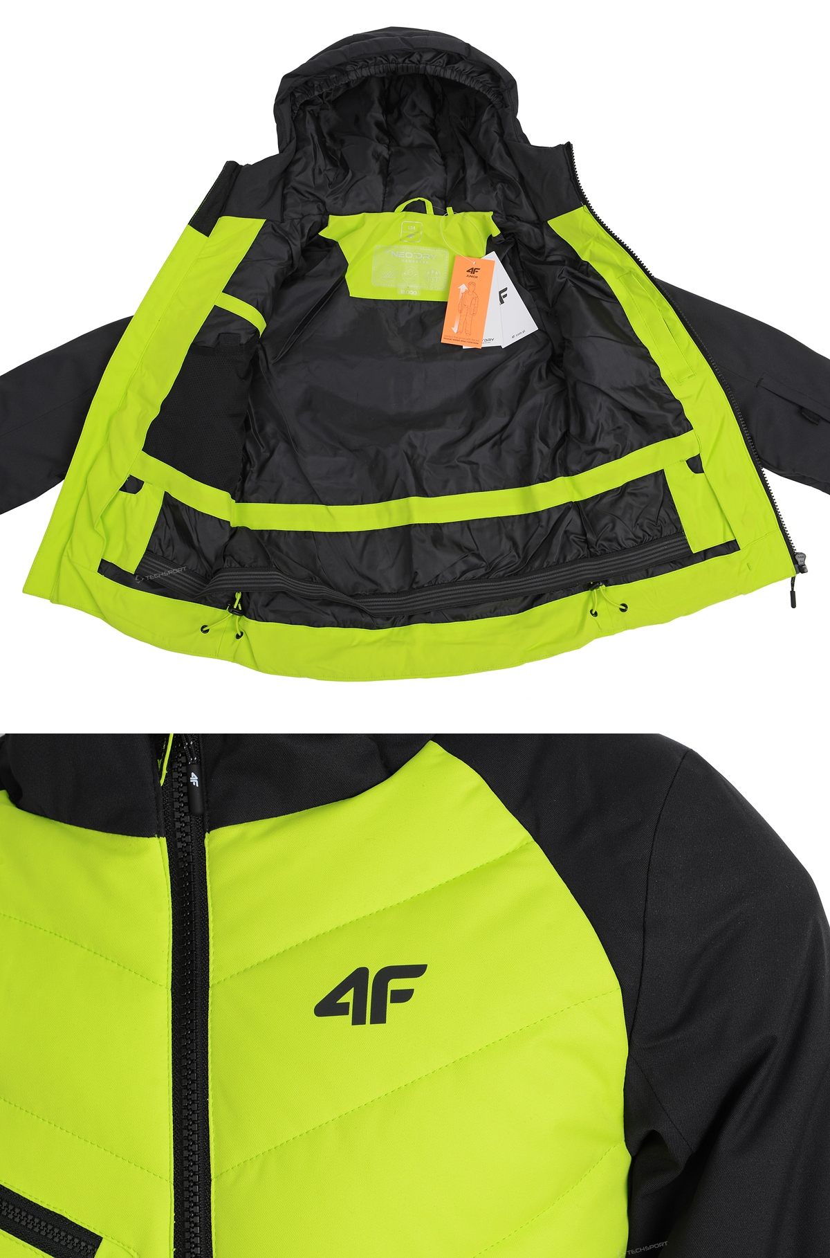 4F CHŁOPIĘCA KURTKA ZIMOWA NARCIARSKA / rozm 164 Rozmiar 164