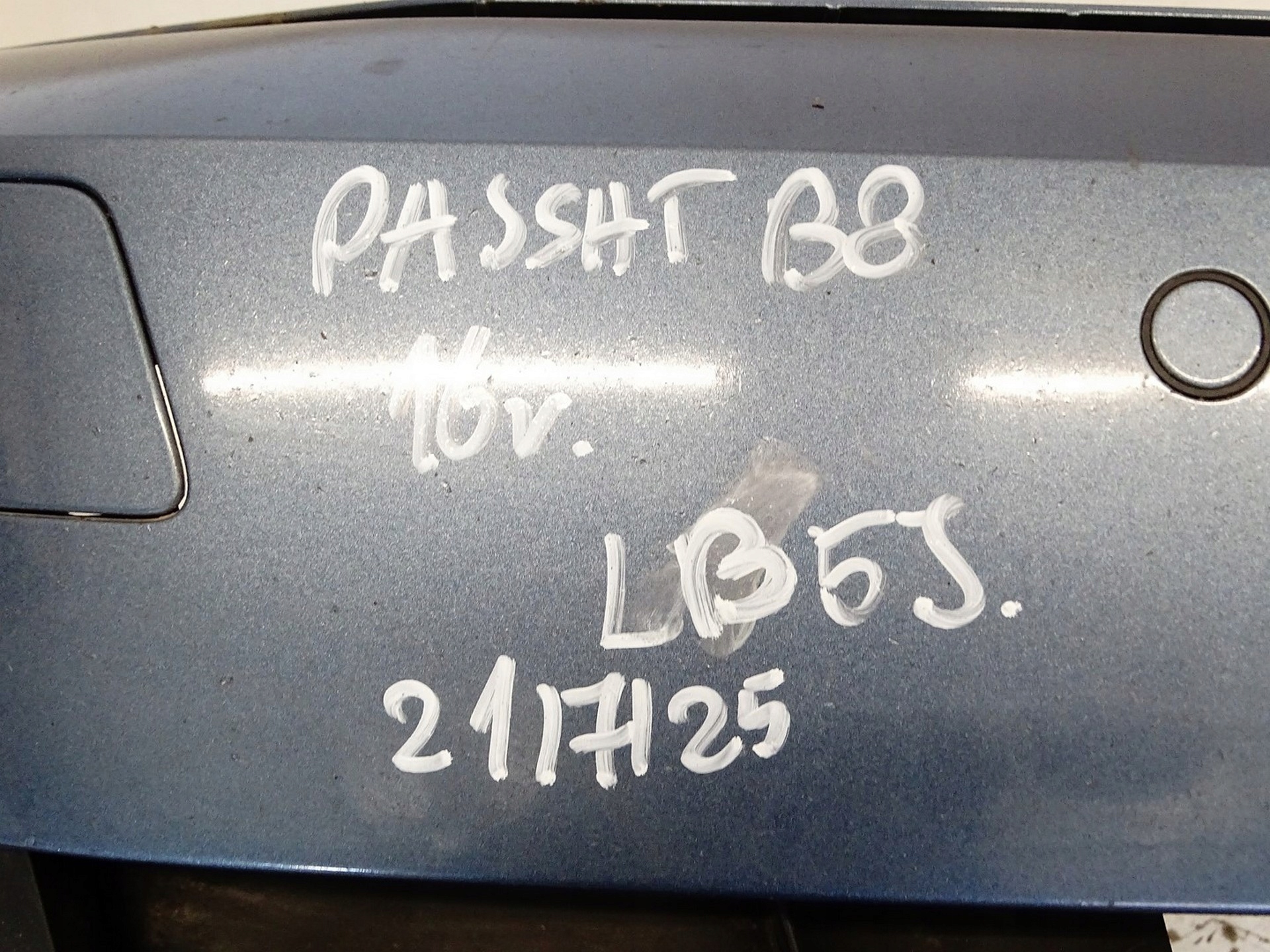 nárazník předek přední mlhovky VW PASSAT B8 14- LB5J