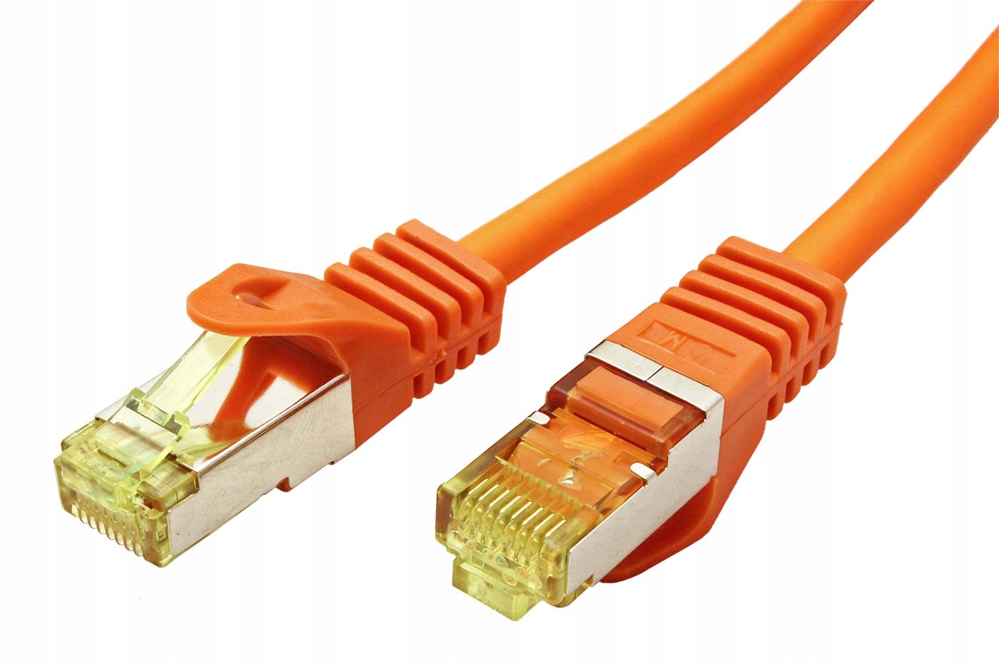 Goobay S/ftp patchkabel kat. 7, s konektory RJ45, Lsoh, 25m, oranžový