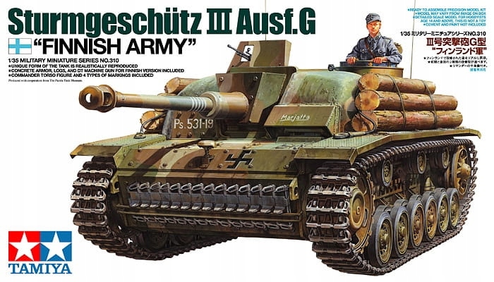 StuG III Ausf.G Finnish Army 1:35 Tamiya 35310