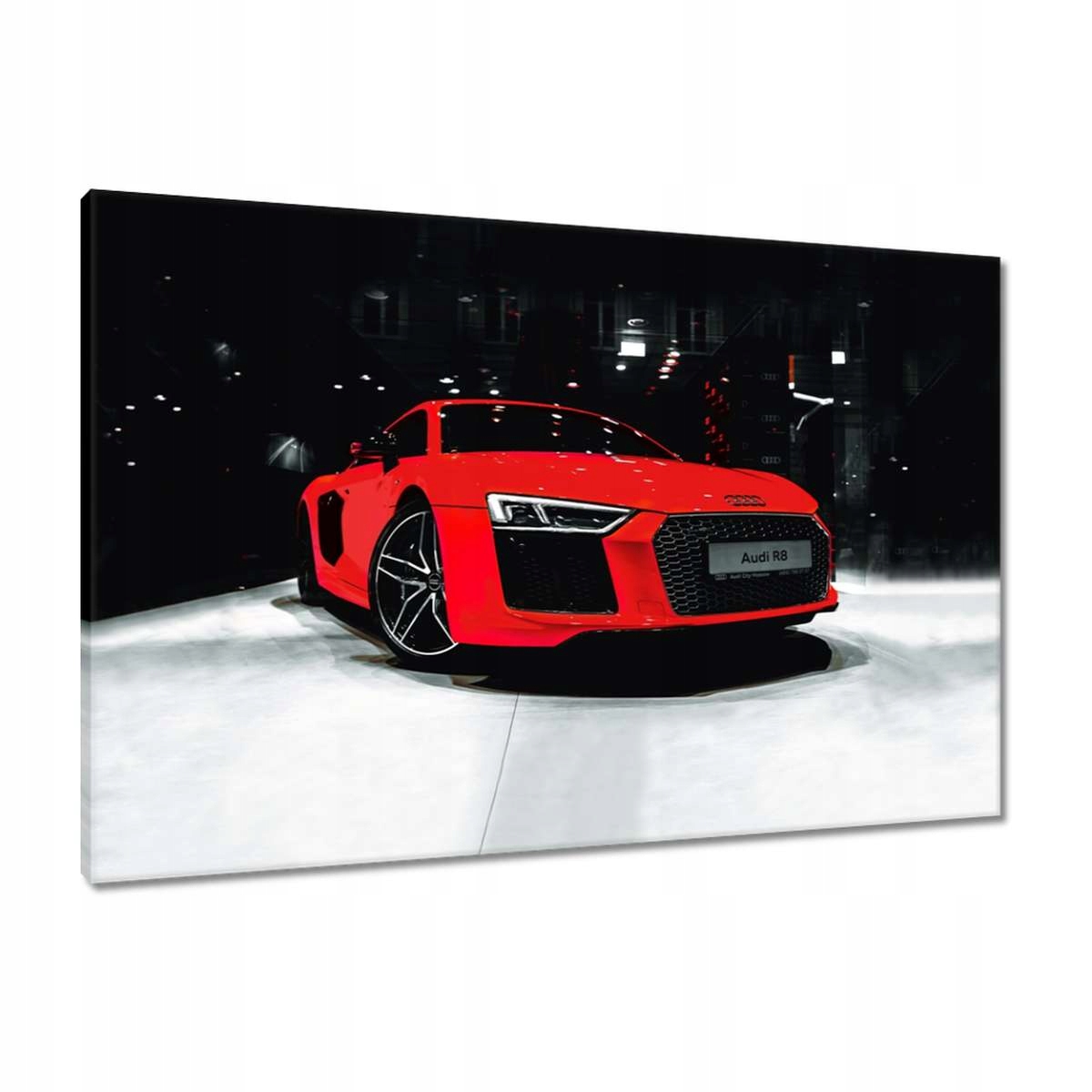 Obrazy 90x60 Červené Audi Audica R8