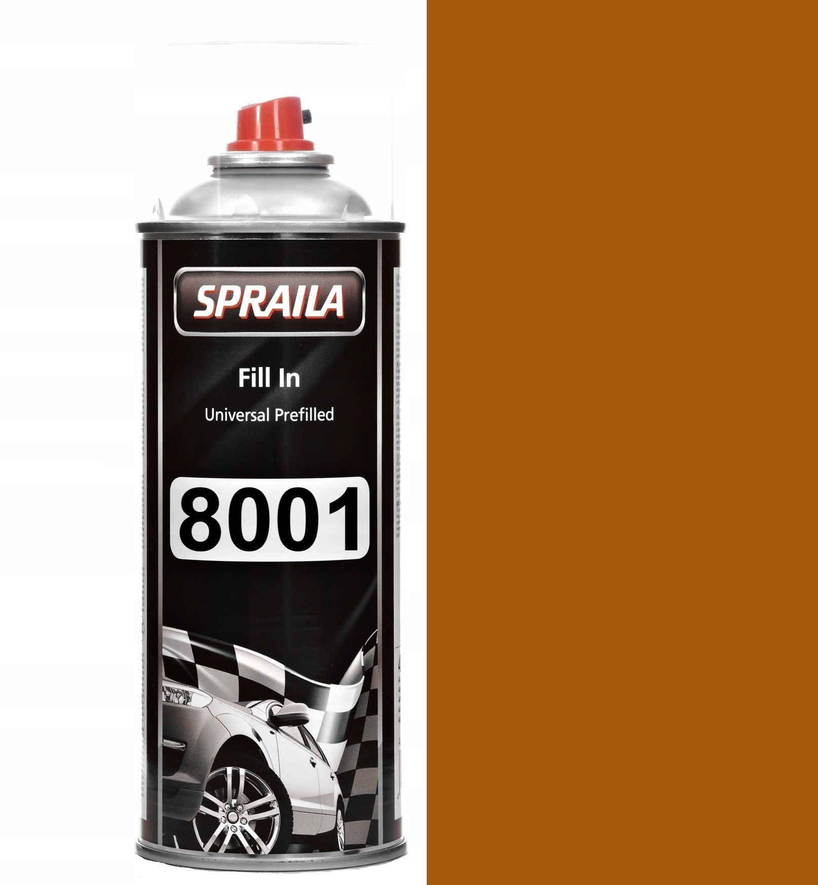 

Ral 8001 Półmat Mat 16 40% Winylo Akryl Spray