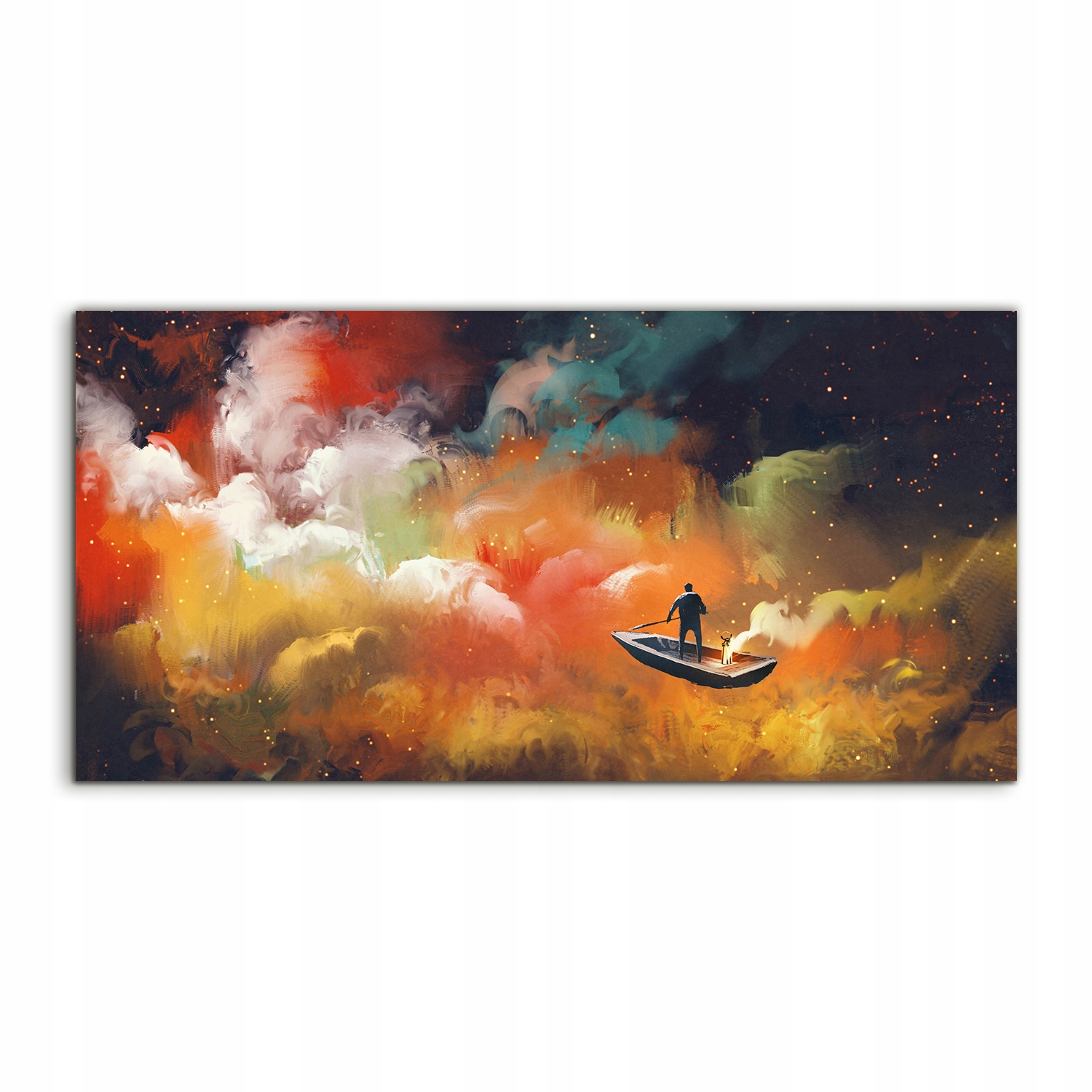 

Fotoobraz 140x70 na ścianę Człowiek Statek Kosmos