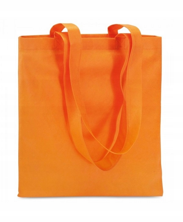 TORBA WOREK NA RAMIĘ ZAKUPY MATERIAŁOWA POMARAŃCZ