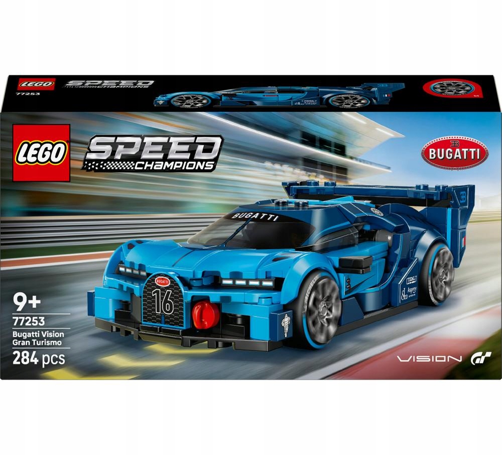 Lego Speed Champions Sportovní hyperauto Bugatti Vision Gt 77253