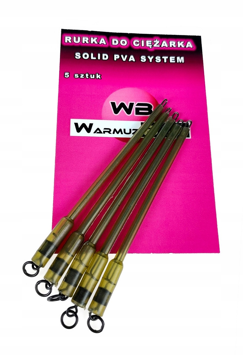 Rurki Do Ciężarka Solid Pva System 5 Sztuk Warmuz