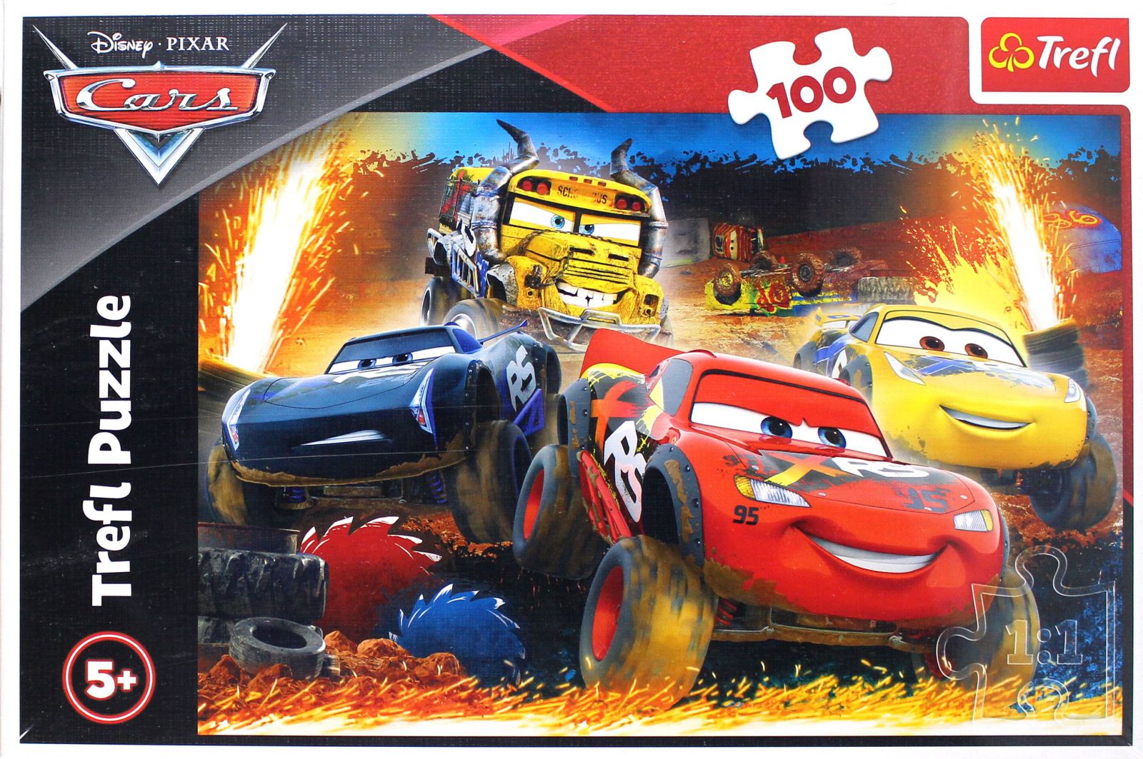 

Trefl 100 El. Auta 3, Ekstremalny Wyścig (puzzle