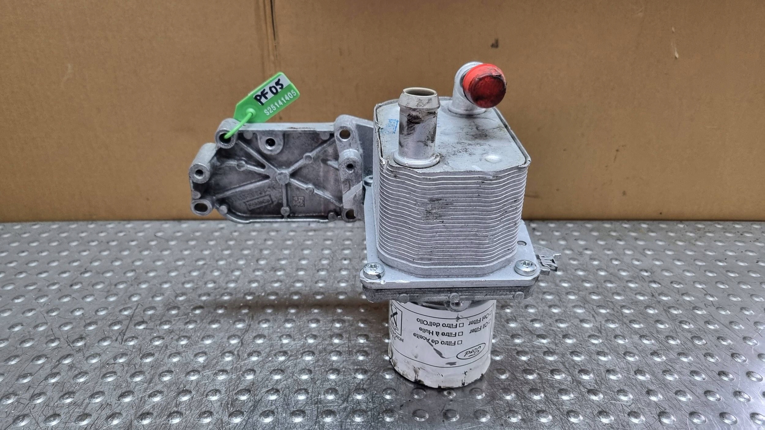 Ölfiltergehäuse Kühler HG9Q-6B624-BA FORD TRANSIT MK8 2,0 ECOBLUE