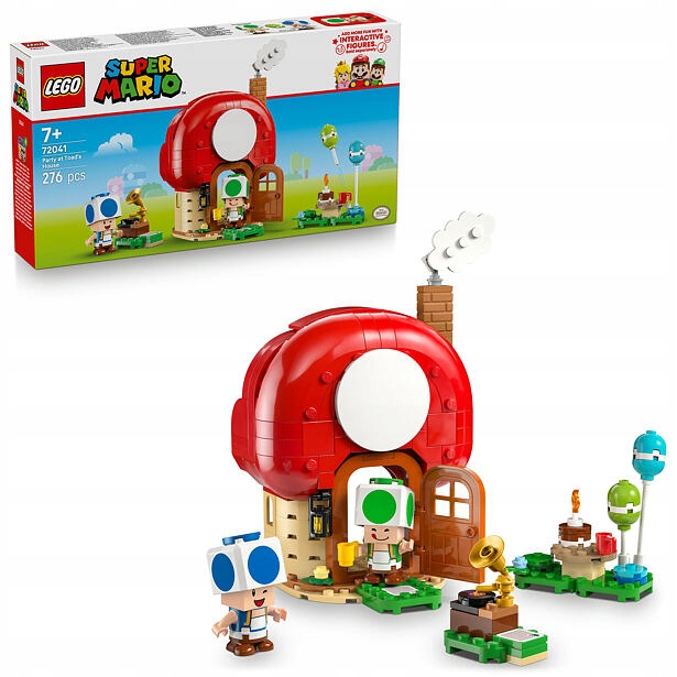 Lego Mario 72041 Toad a párty v jeho domku
