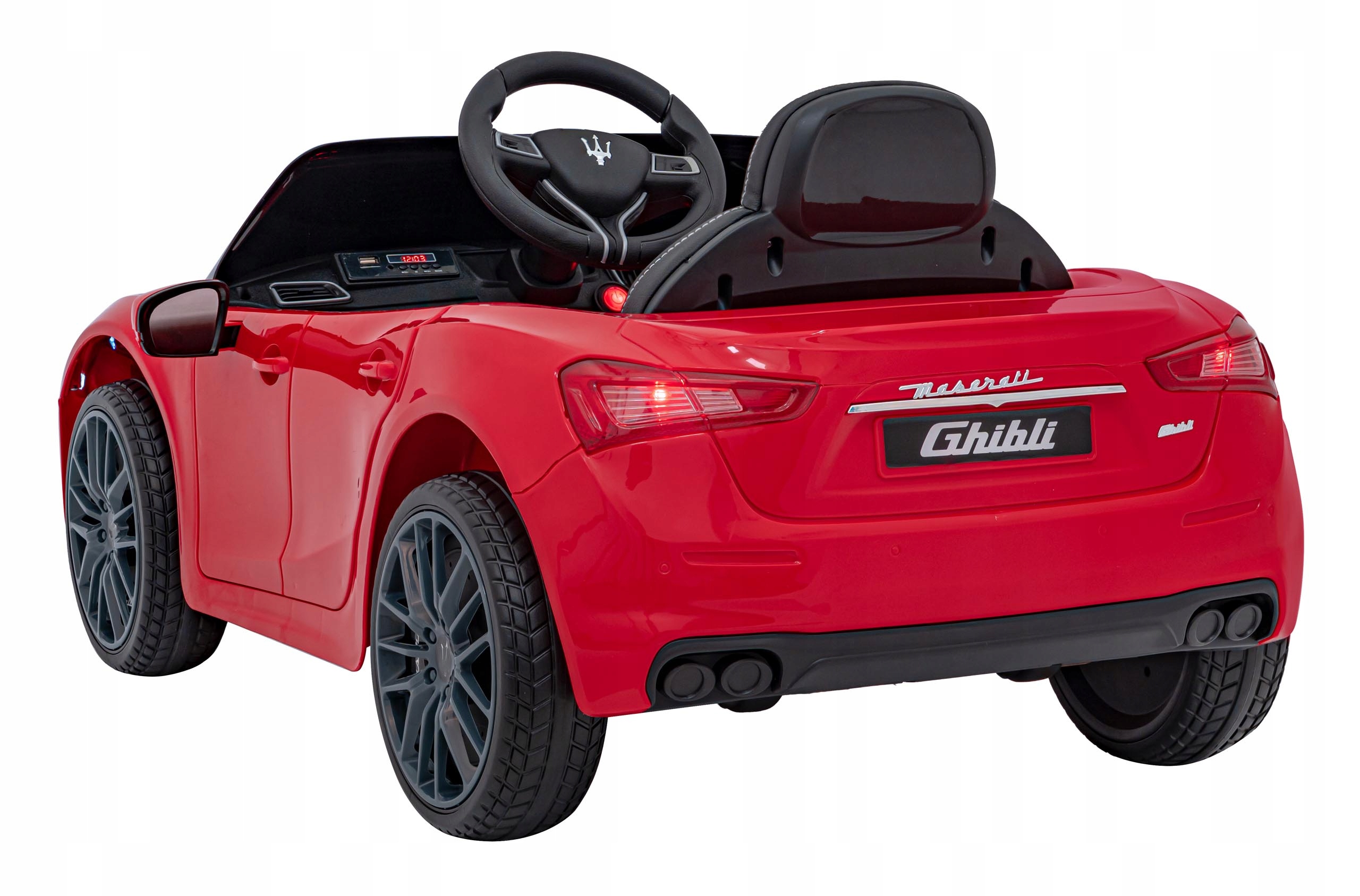 Pojazd Maserati Ghibli Czerwony Kolor Niebieski