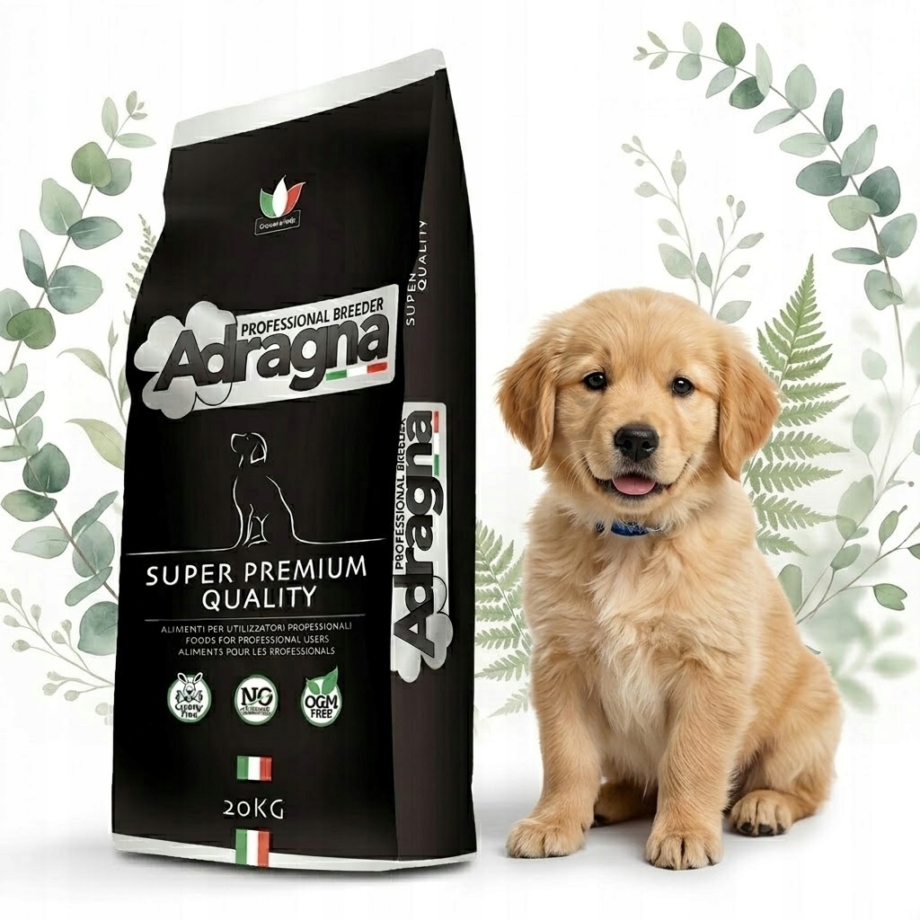 Adragna Puppy ryba i owoce cytrusowe Bezglutenowa Labrador 20kg