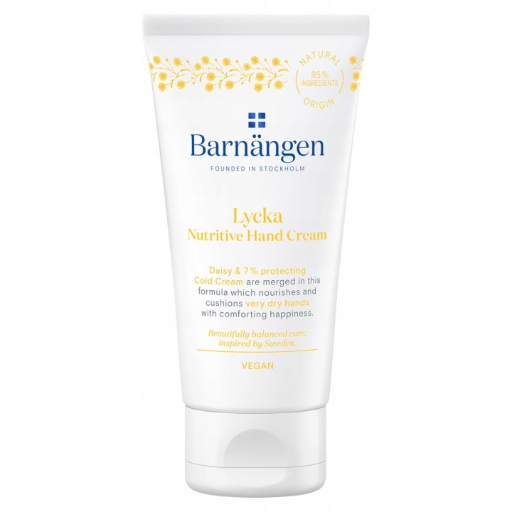 Barnängen Lycka Nutritive Hand Cream výživný krém na ruky 75ml