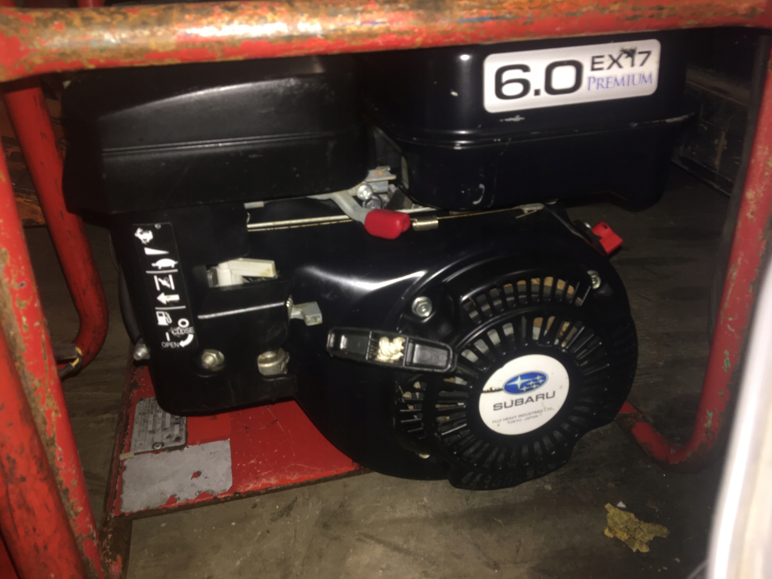 SILNIK SPALINOWY SUBARU ROBIN EX 17 6KM ORYGINAŁ