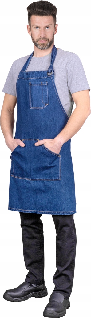 

Fartuch Kucharski Bawełna 100% Jeans Forte 82x82