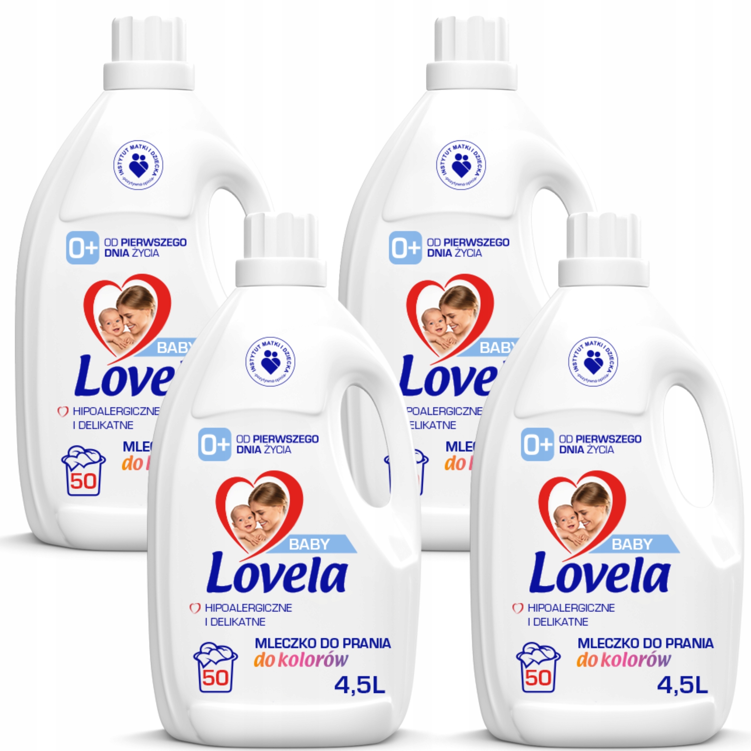 Levně Lovela Baby Hypoalergenní prací mléko na barevné prádlo 4,5 l x 4 200 praní