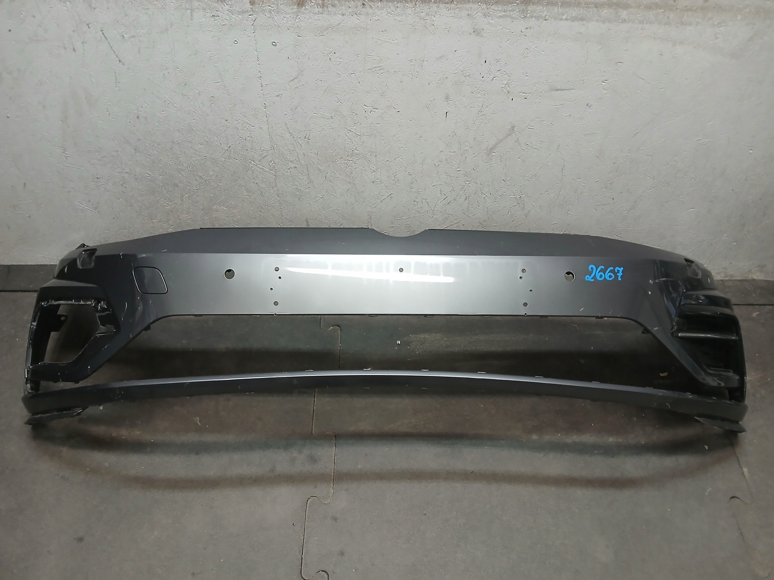 bumper front VW GOLF VII 7 R LINE LIFT 17- 5G