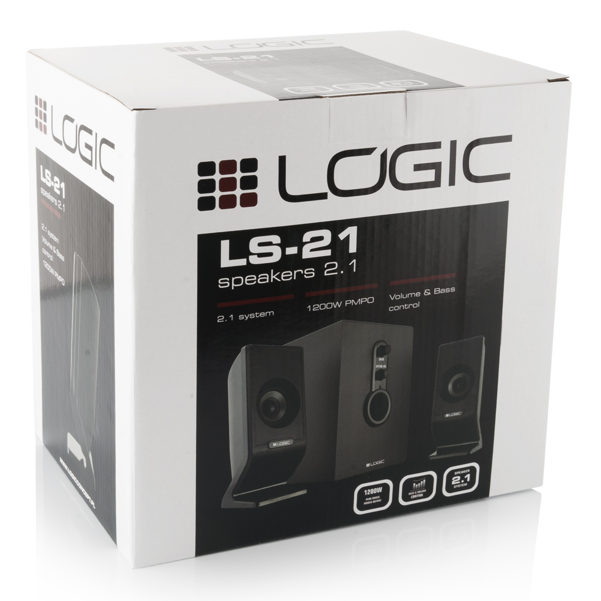Комплект динамиков 2.1 Logic Concept LS - 21 9 Вт черный