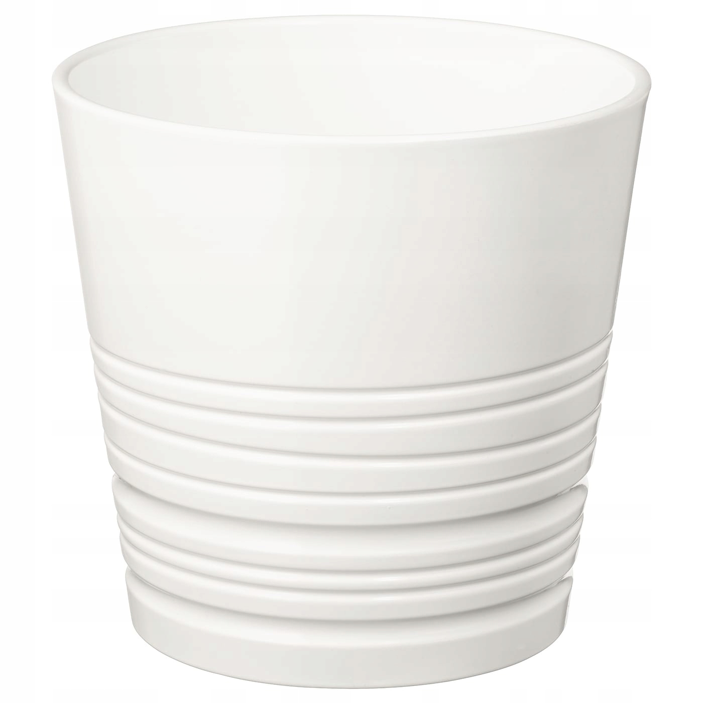 

Ikea Muskot Osłonka doniczki - biały 15 cm