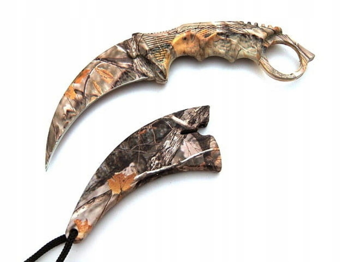 Nóż Cs:go N062V Counter Strike Camo Real karambit