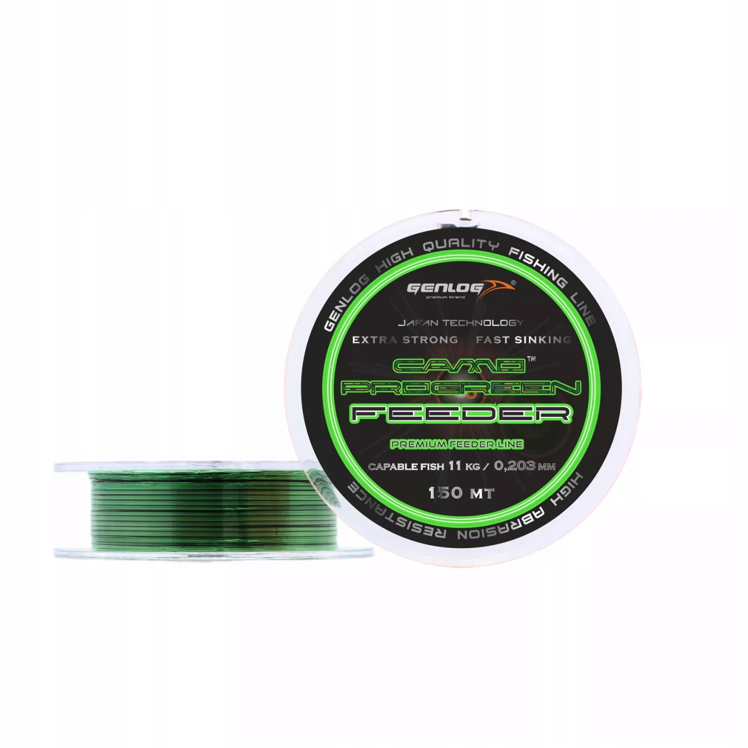 Żyłka Genlog Camo Progreen Feeder 0.30mm 150m
