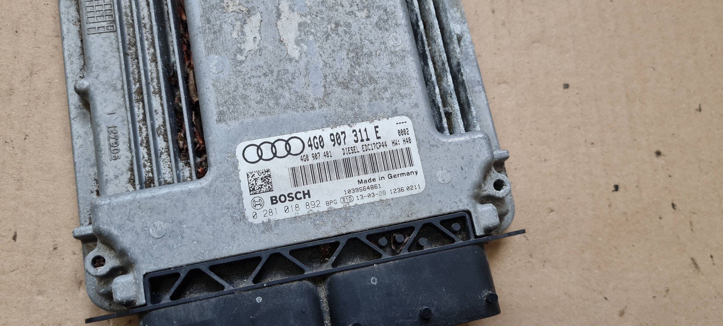 A7 4G computer Centralina Motore ECU 3.0 TDI 4G0907311E A6 C7 4G
