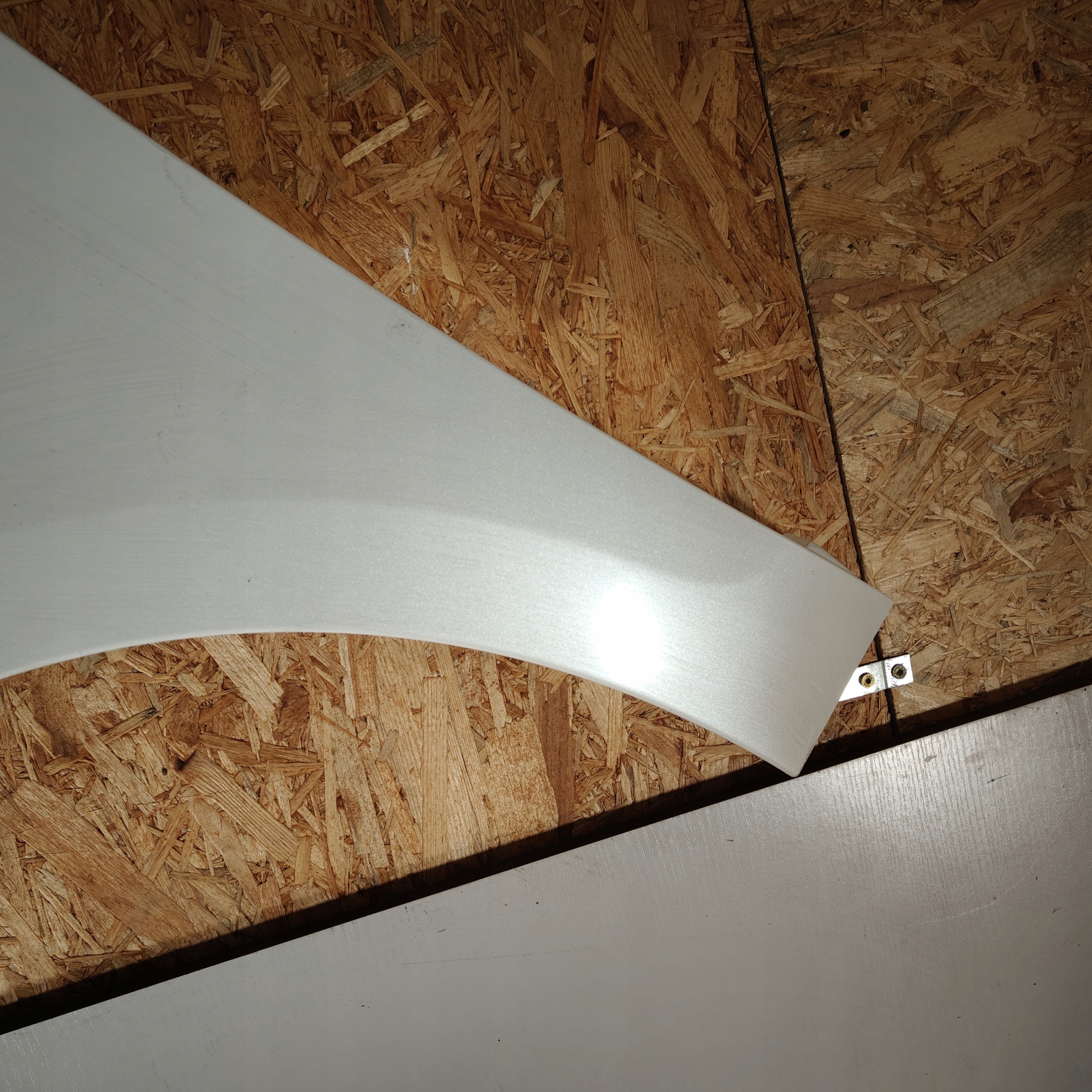 fender front front left RENAULT SCENIC III LIFT BIALA PERLA