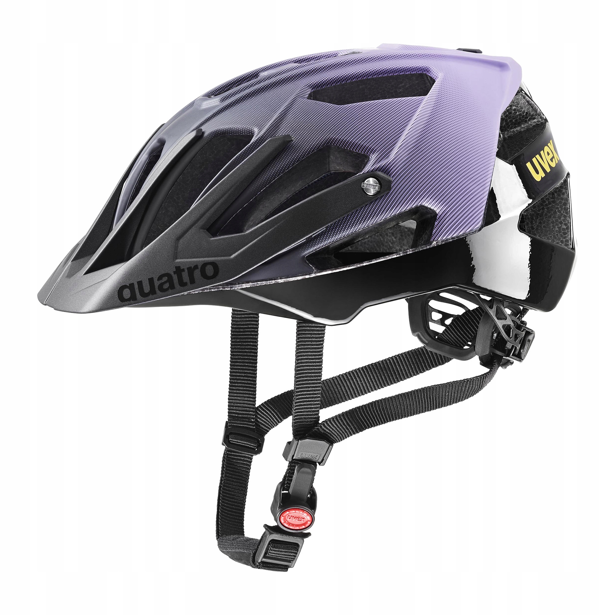Kask rowerowy Uvex Quatro CC lilac/black matt 52-57 cm