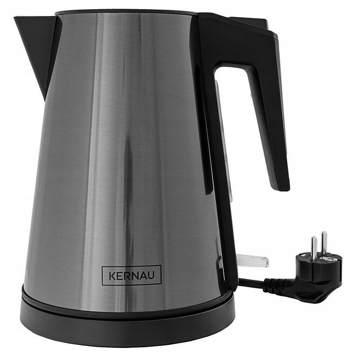 Elektrická varná konvice Kernau Ksk 101 Gun Metal || 1800 W || 1 L