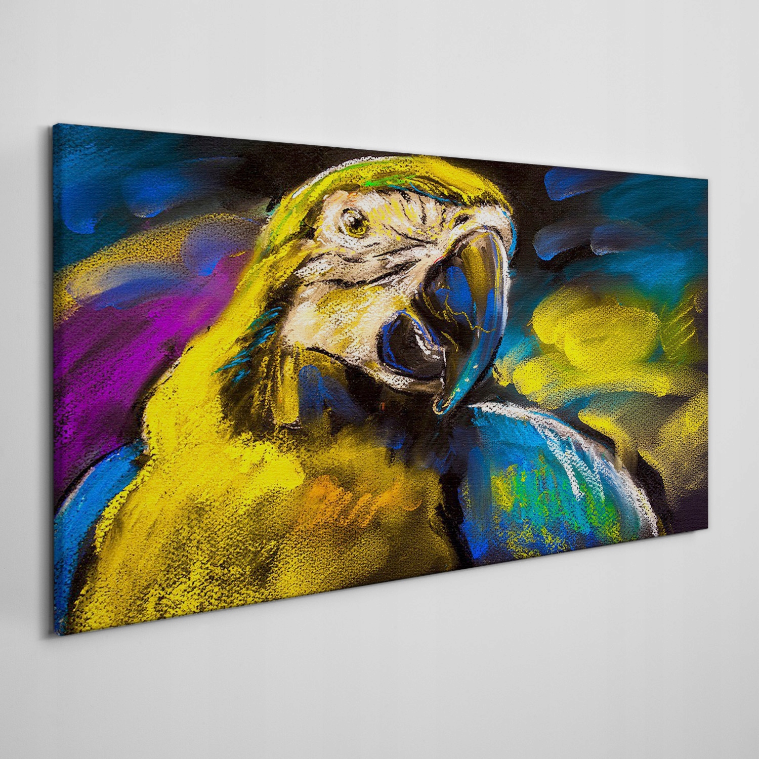 

Obraz ścienny na płótnie Zwierzę papuga 120x60 cm