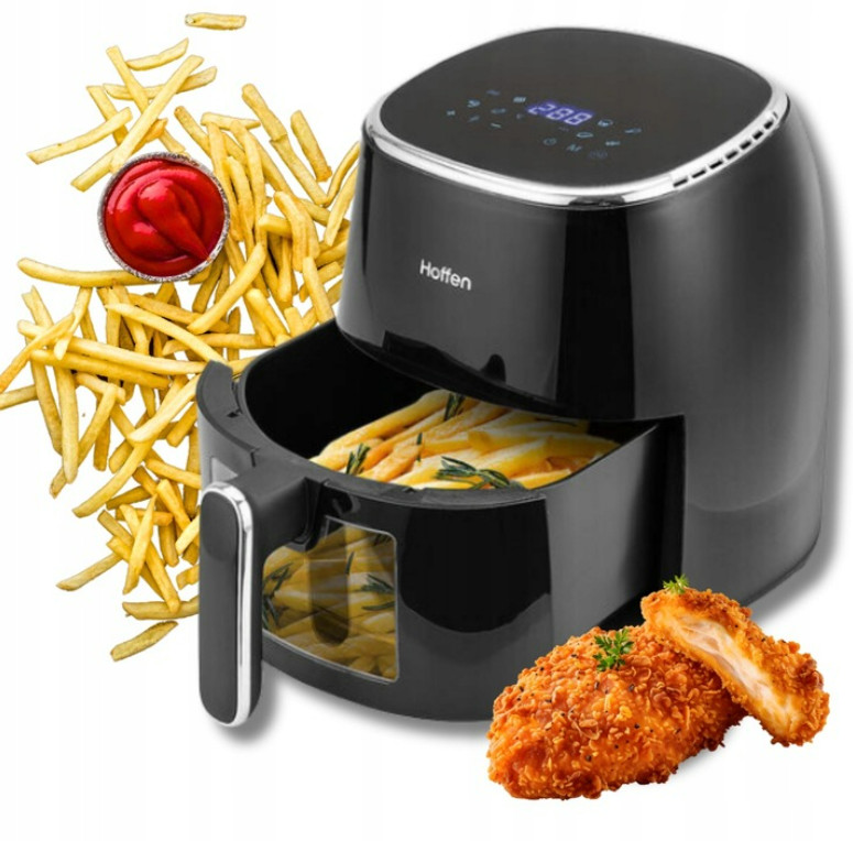 Beztuková fritéza Hoffen 1550w 5L Okénko Pro Náhled