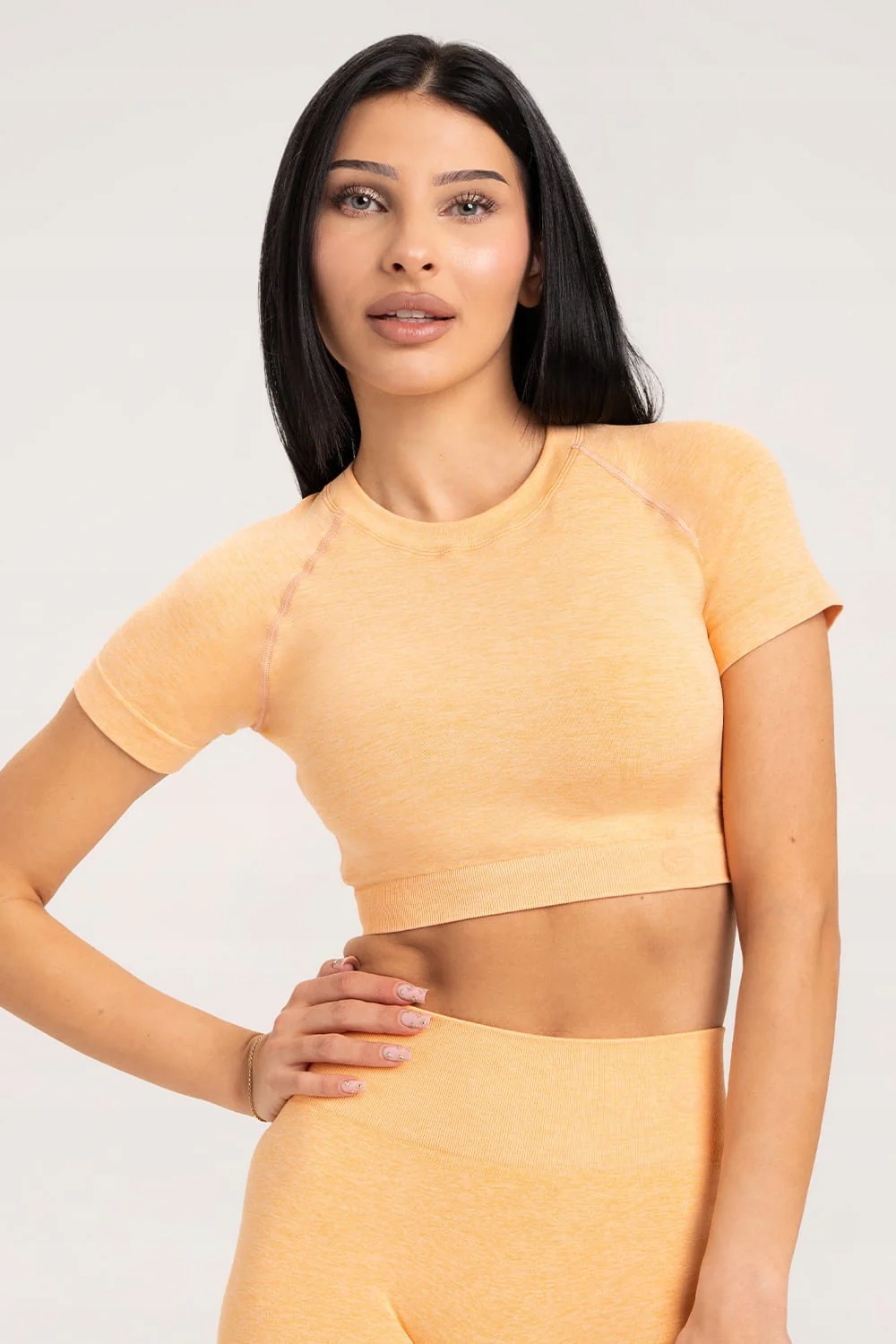 Gym Glamour Seamless rashguard peach r. S
