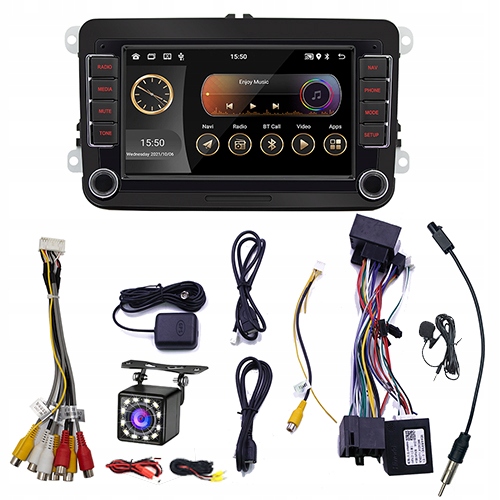 NAWIGACJA 2DIN RADIO VW PASSAT B6 B7 GOLF 5 V 6 VI Marka inna