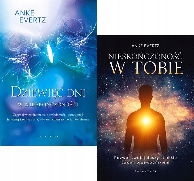 EVERTZ x2 - pakiet DZIEWIĘĆ DNI W NIESKOŃCZONOŚĆ W TOBIE