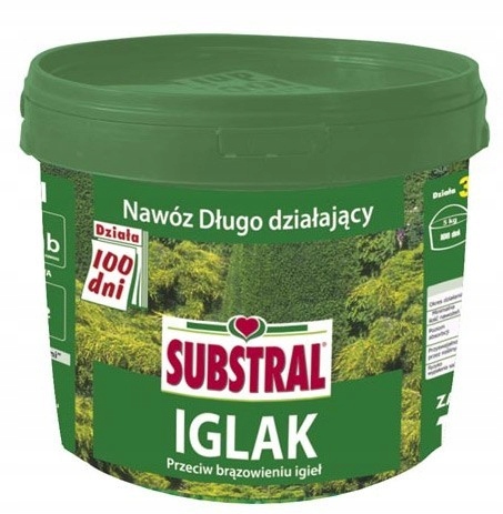 

Nawóz do iglaków 100 dni Substral 1kg