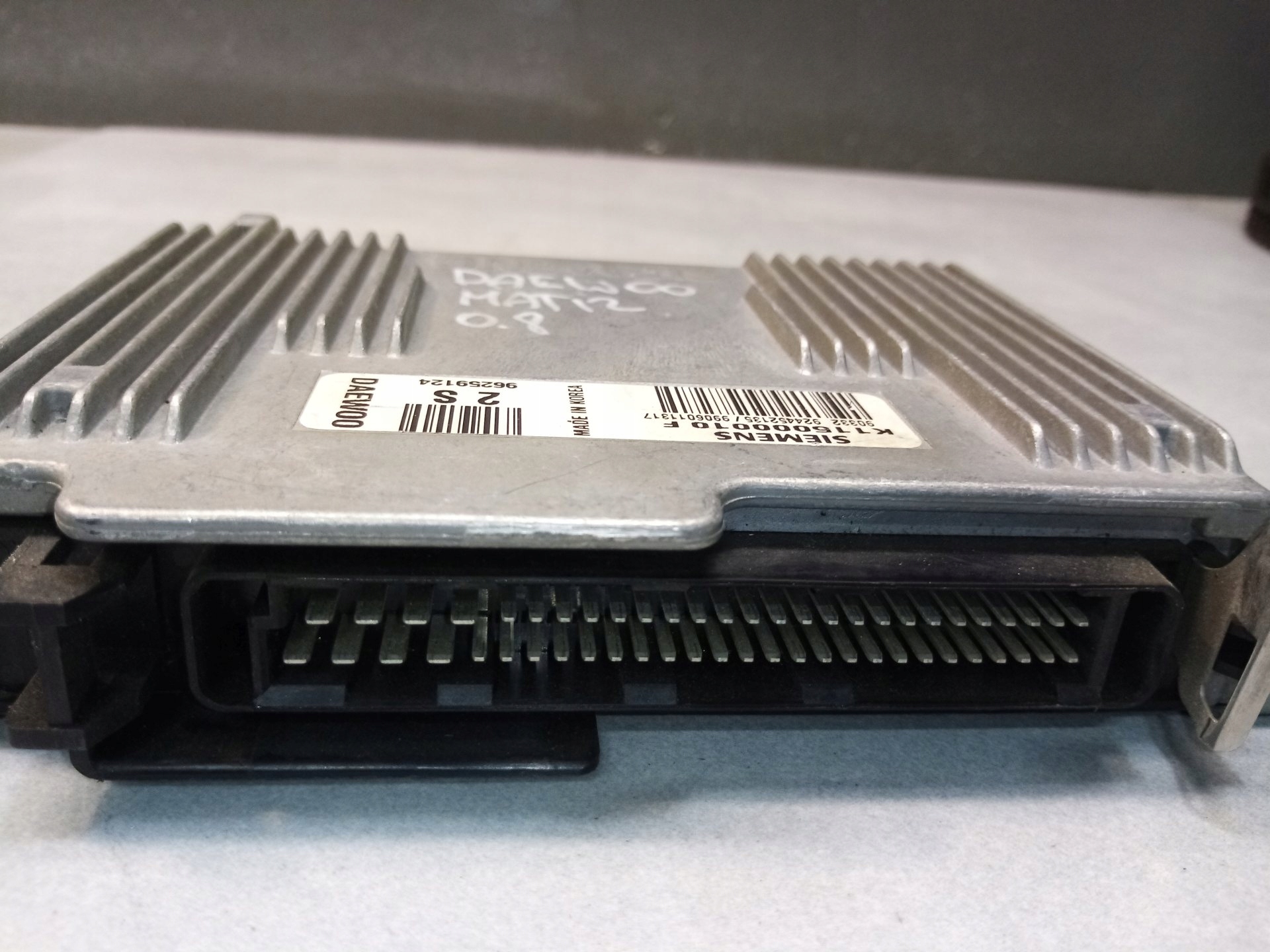control unit of the engine DAEWOO MATIZ 0.8 96259124