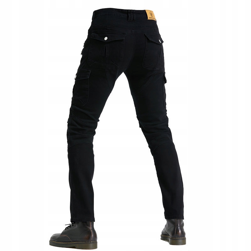 SPODNIE MOTOCYKLOWE MĘSKIE JEANSY BOJÓWKI Model 63n