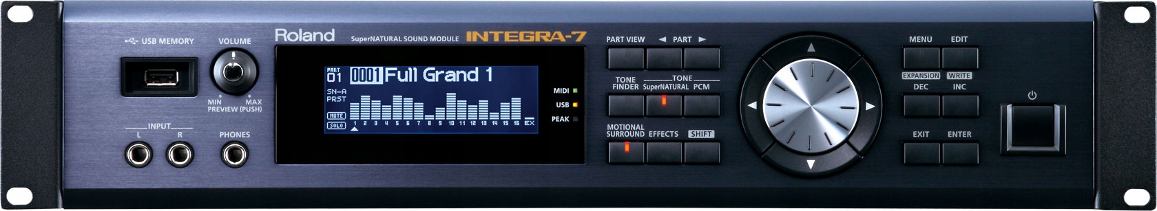 Roland Integra 7 - syntezator - moduł brzmieniowy