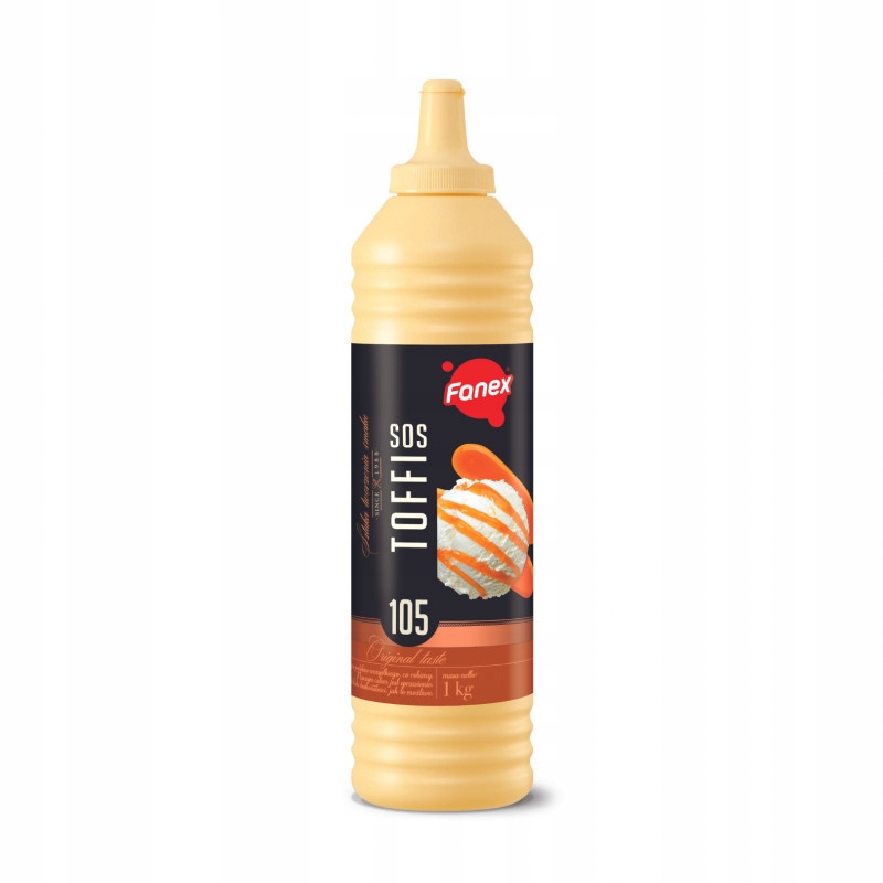 Sos do deserów Fanex karmelowy TOFFI 1000 g 1000 ml