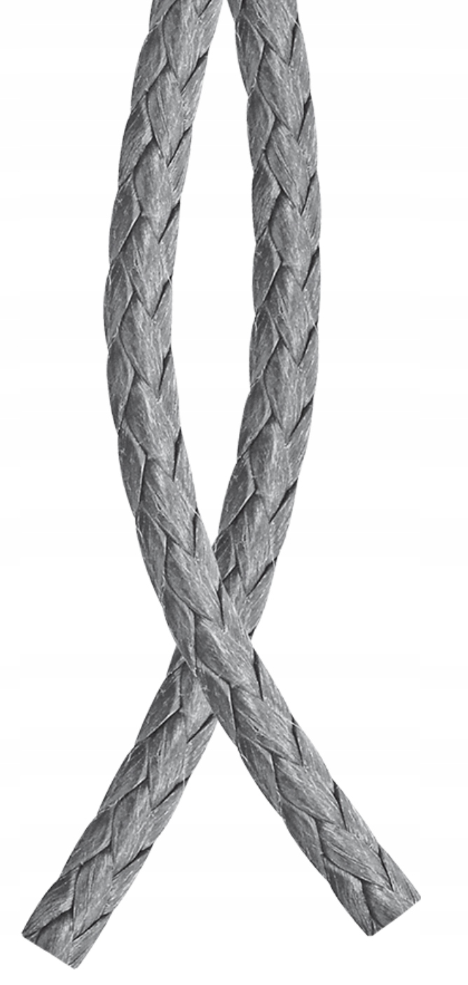Lina żeglarska Hmpe, typu dyneema 3 mm–ultramocna, wytrz. 800 kg, na metry