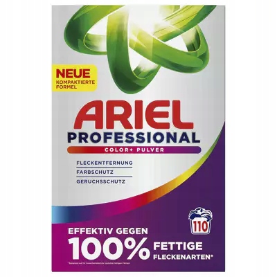 Ariel Color professional Proszek 110 prań 6,05 kg Skuteczne Pranie Kolorów