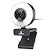 NEXIGO Kamera Internetowa 1080P 60FPS z Mikrofonem i Ringlightem USB — miniatura 3