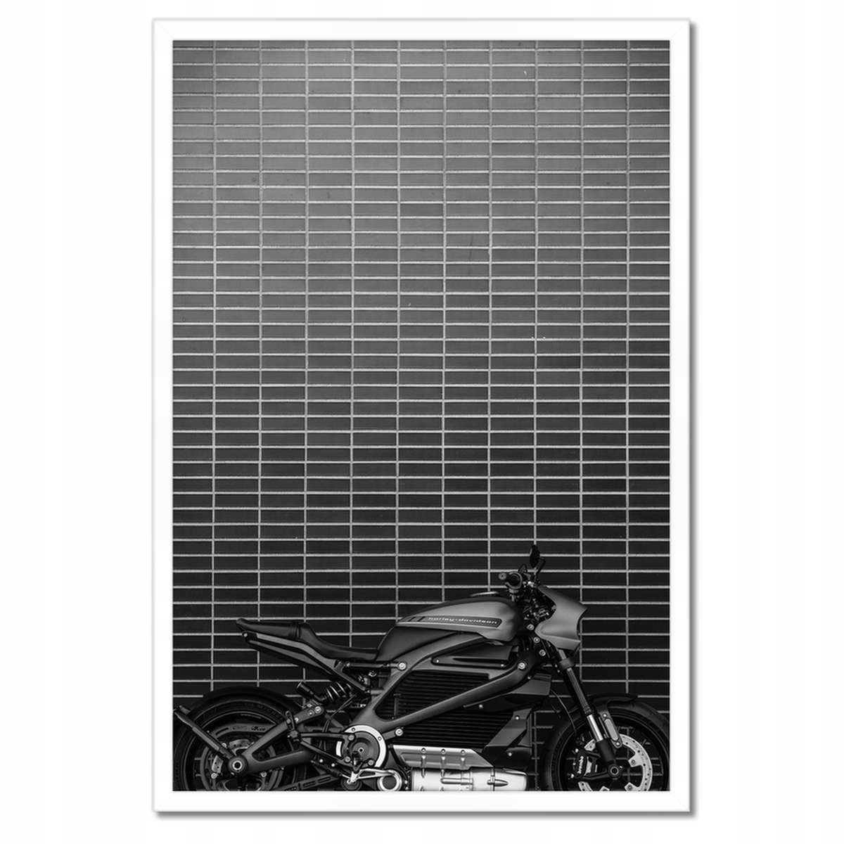 Plakáty v rámu 40x60 Harley Davidson Motocykl