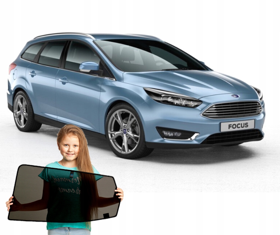 Slnečné clony na magnetoch pre Ford Focus 3 MK3 Kombi