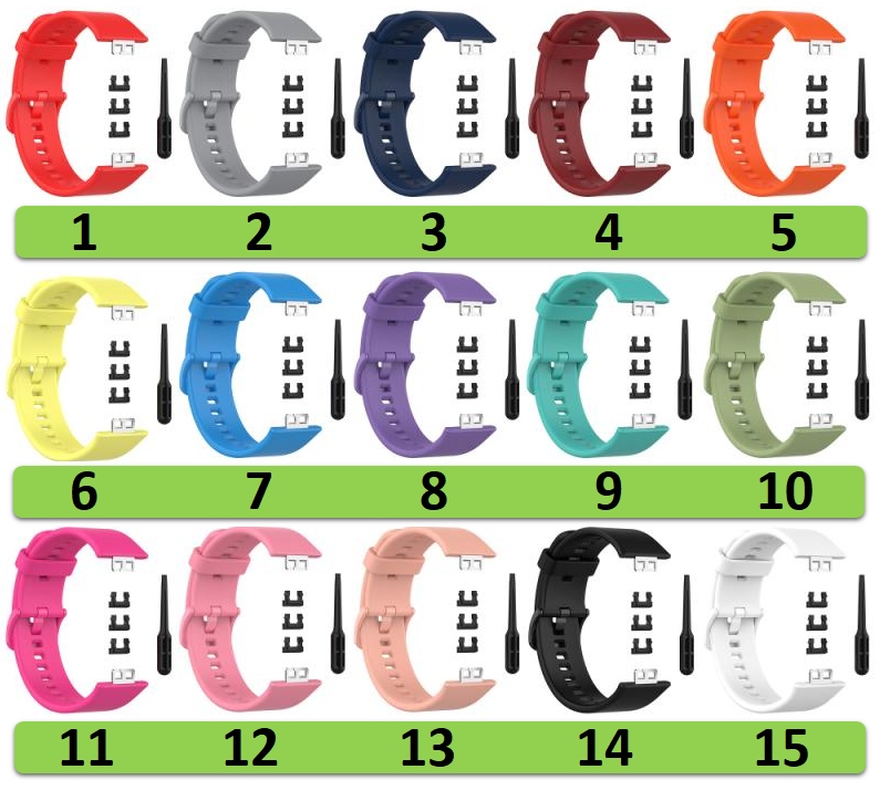 PASEK OPASKA DO HUAWEI WATCH FIT | 15 KOLORÓW EAN (GTIN) 5903855311237