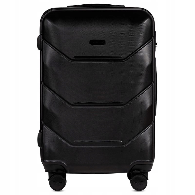 WALIZKA WINGS ŚREDNIA 24" POSZERZANA 149 PEACOCK BLACK 60L