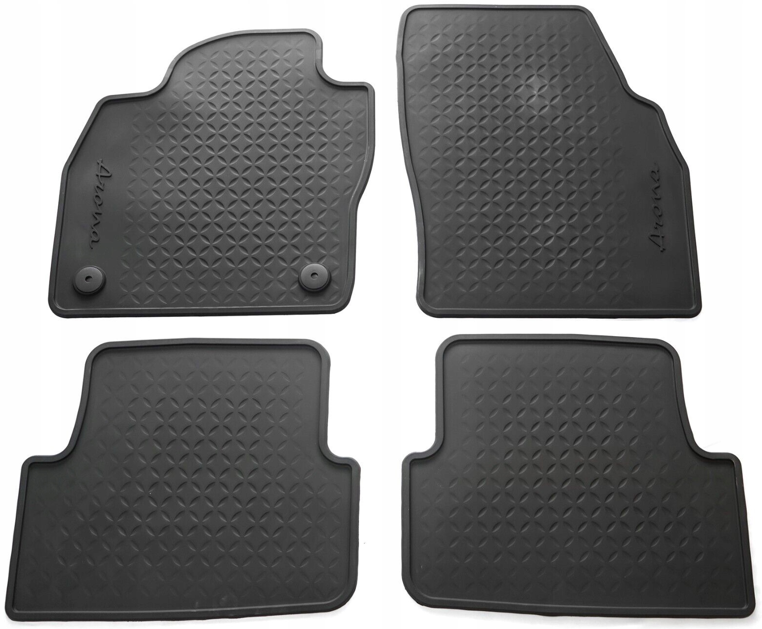 КИЛИМКИ РЕЗИНОВІ ПЕРЕД+ЗАД. SEAT АРОНА KJ 2017- ОРИГІНАЛ